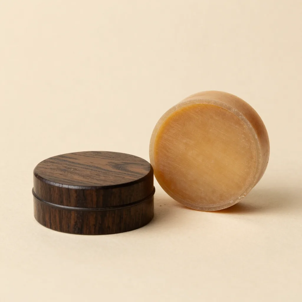 A sandalwood beard balm and wax together